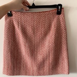 Loft Pink Pencil Skirt